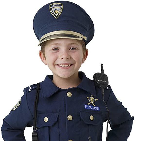 Deluxe Police Dress Up Costume Set
